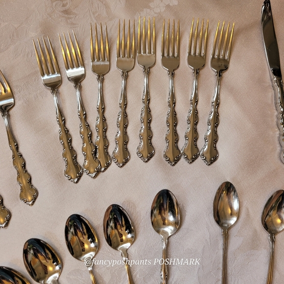 58pcs!ONEIDA Mozart stainless steel high quality extended luxury flatware set - Picture 11 of 17